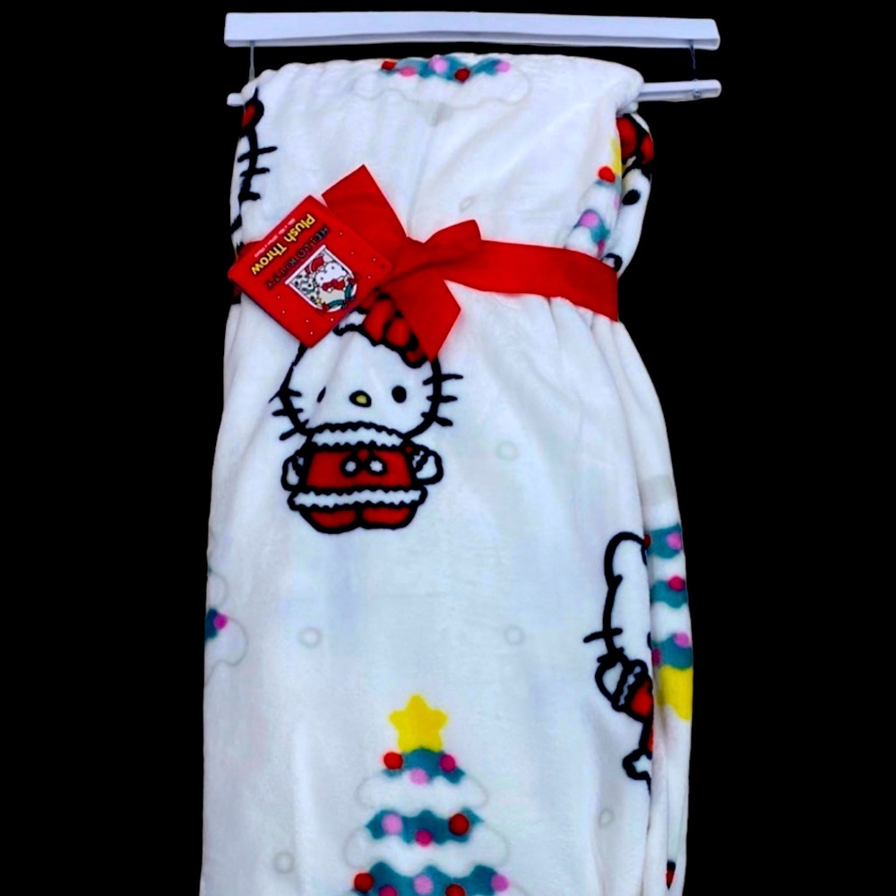 Hello kitty Christmas blanket